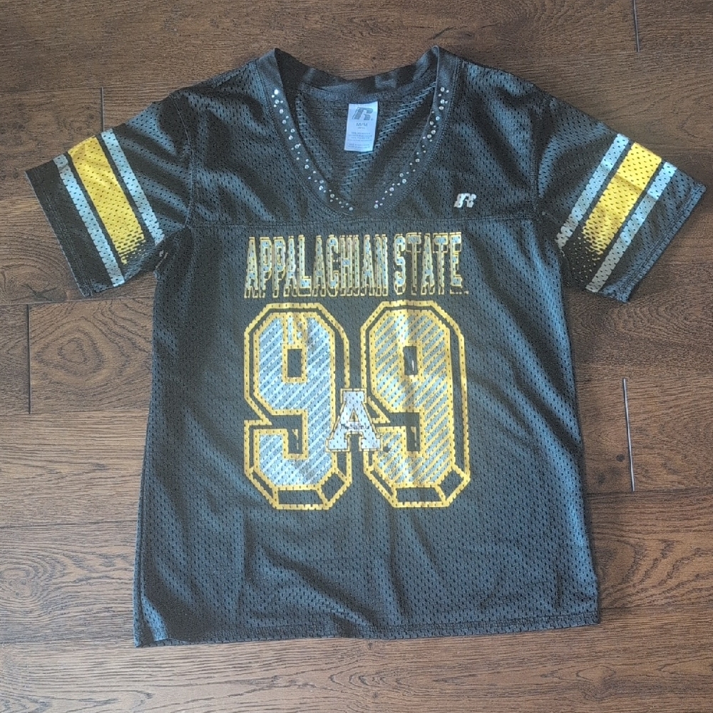 Russell Athletic Black and Yellow Jerseys Varsity Style